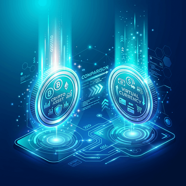 暗号資産と仮想通貨の違い